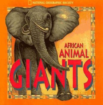 Hardcover Pop-Up: African Animal Giants Book