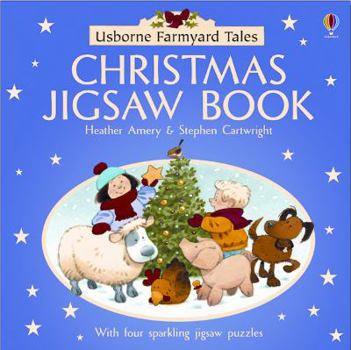 Farmyard Tales Christmas Flap Book With Cd - Book  of the Usborne Jigsaw Books