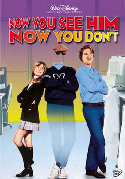 DVD Now You See Him, Now You Don't Book