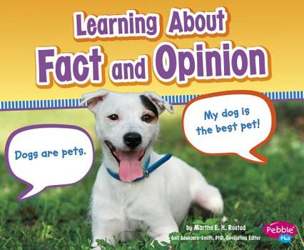 Hardcover Learning about Fact and Opinion Book