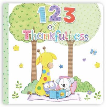 Board book 123 OF THANKFULNESS Book