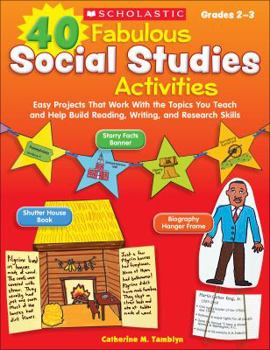 Paperback 40 Fabulous Social Studies Activities Book