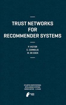 Paperback Trust Networks for Recommender Systems Book