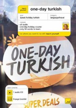 Audio CD Teach Yourself One-Day Turkish (1cd + Guide) [With CD (Audio)] Book