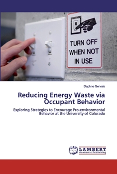 Paperback Reducing Energy Waste via Occupant Behavior Book