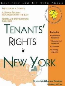 Paperback Tenants' Rights in New York Book