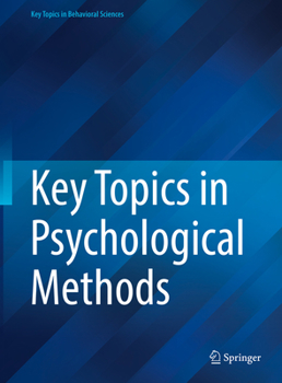 Hardcover Key Topics in Psychological Methods Book