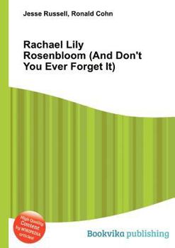 Paperback Rachael Lily Rosenbloom (and Don't You Ever Forget It) Book