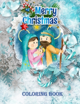 Paperback Merry Christmas Coloring Book: An Adult Coloring Book with Fun, Easy, and Relaxing Designs.And New and Expanded Editions, 100 Unique Designs, Ornamen Book