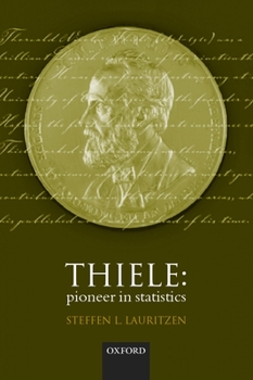 Hardcover Thiele: Pioneer in Statistics Book