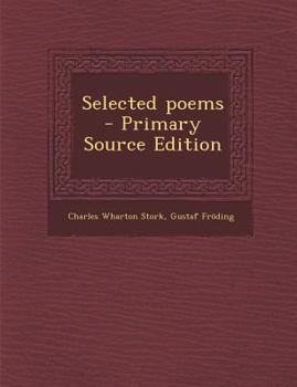 Paperback Selected Poems - Primary Source Edition Book