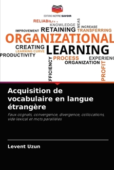 Paperback Acquisition de vocabulaire en langue étrangère [French] Book