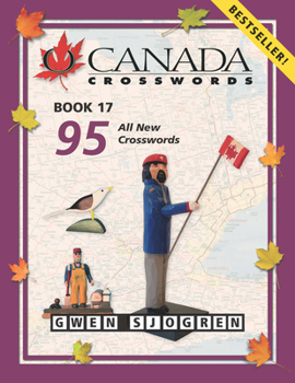 Paperback O Canada Crosswords Book 17 Book