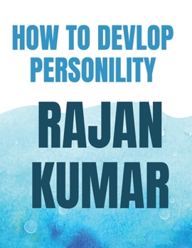 Paperback How To Develop Personality Book