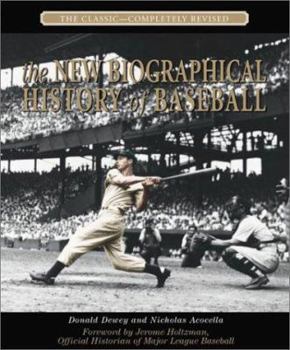 Hardcover The Biographical History of Baseball Book