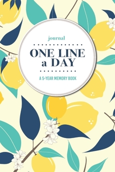 Paperback Journal - One Line a Day: A 5-Year Memory Book - 5-Year Journal - 5-Year Diary - Floral Notebook for Keepsake Memories and Journaling - Classic Book