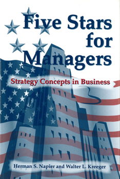 Hardcover Five Stars for Managers Book