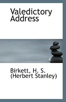 Paperback Valedictory Address Book