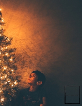 Christmas Time Lined Notebook Writing Pad Sketchbook: Unlined Ruled Pages Book (8.5 x 11 inches A4) - 100 Pages Journal II Planning, Drawing, Sketching, Writing (happy holidays)