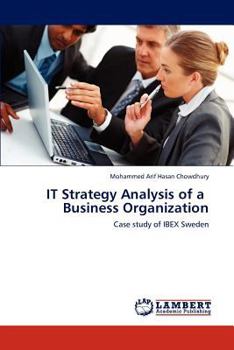 Paperback It Strategy Analysis of a Business Organization Book