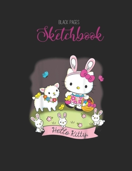 Black Paper SketchBook: But Did You Die Vintage Army Designed BLACK PAPER Sketch Book for Drawing Sketching and Writing With Black Pages | Gel Pen ... Workout Marble Size Kawaii Kitty 8.5inx11in