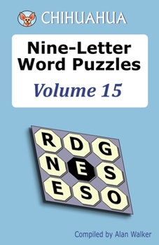 Paperback Chihuahua Nine-Letter Word Puzzles Volume 15 Book