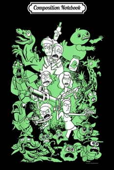 Composition Notebook: Parasite Exterminators - Rick and Morty Journal/Notebook Blank Lined Ruled 6x9 100 Pages