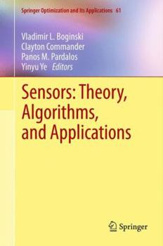 Hardcover Sensors: Theory, Algorithms, and Applications Book