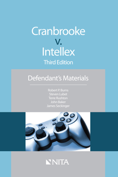 Paperback Cranbrooke v. Intellex: Defendant's Materials Book