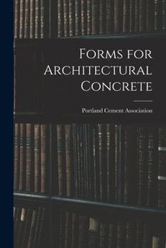 Paperback Forms for Architectural Concrete Book