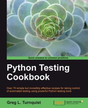 Paperback Python Testing Cookbook Book