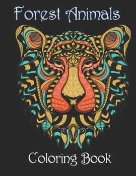 Paperback Forest Animals: Coloring Book