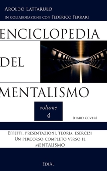 Hardcover Enciclopedia del Mentalismo vol. 4 Hard Cover [Italian] Book