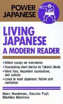 Paperback Living Japanese: A Modern Reader Book