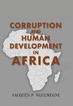 Hardcover Corruption and Human Development in Africa Book