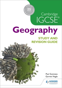 Paperback Cambridge Igcse Geography Study and Revision Guide Book