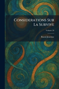 Paperback Considerations Sur La Survive Book
