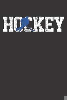 Notebook: Ice Hockey Goalie Puck Stick Player Coach Dot Grid 6x9 120 Pages