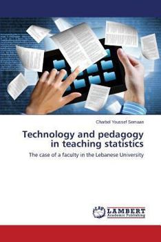 Paperback Technology and pedagogy in teaching statistics Book