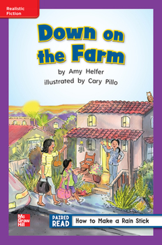 Spiral-bound Reading Wonders Leveled Reader Down on the Farm: Ell Unit 5 Week 4 Grade 1 Book