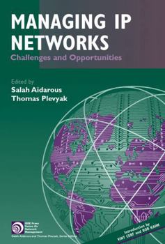 Hardcover Managing IP Networks: Challenges and Opportunities Book