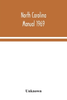 Paperback North Carolina manual 1969 Book