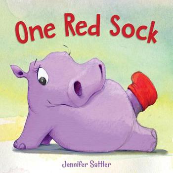 Hardcover One Red Sock Book