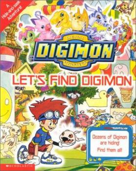 Paperback Let's Find Digimon Book