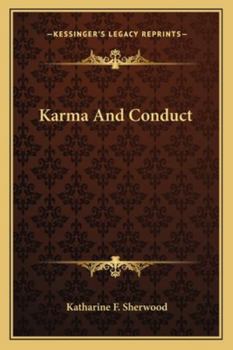 Paperback Karma And Conduct Book