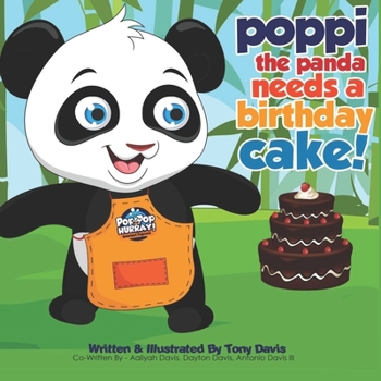 Paperback Poppi The Panda Needs A Birthday Cake Book