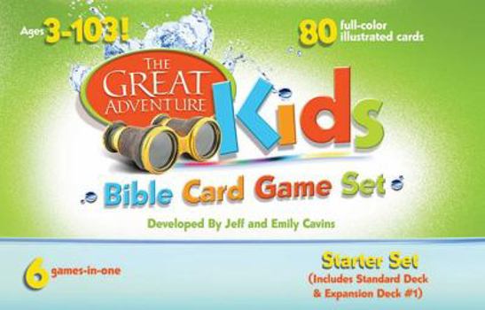 Cards The Great Adventure Kids Bible Card Game Set Book