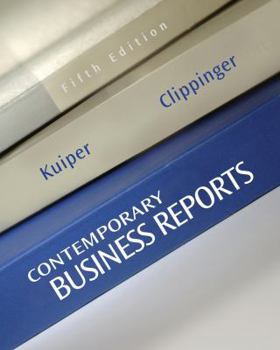 Paperback Contemporary Business Reports Book