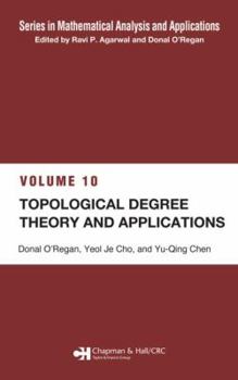 Hardcover Topological Degree Theory and Applications Book