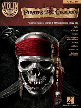 Paperback Pirates of the Caribbean - Violin Play-Along Vol. 23 Book/Online Audio Book